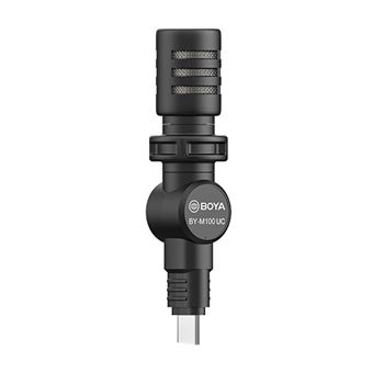 Microfone BOYA BY-M100UC | Preto - 1