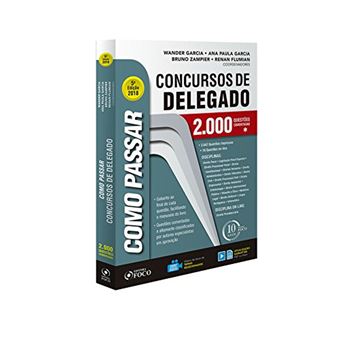 Como Passar Em Concursos De Delegado. 2.000 Questões Comentadas - 1