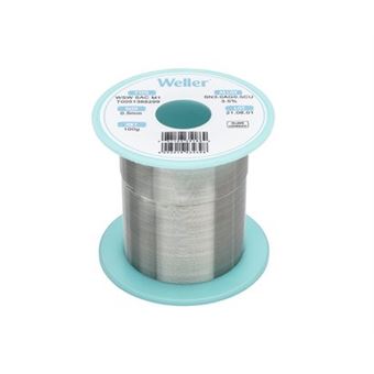 Fio de Solda Weller WSW SAC M1 0,5mm, 100g, SN3,0AG0,5CU3,5% - 1