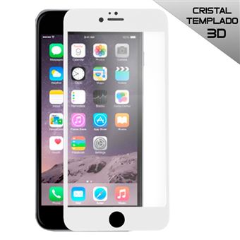 Película de Vidro Temperado COOL para iPhone 6 Plus / 6s Plus FULL 3D Branco - 1
