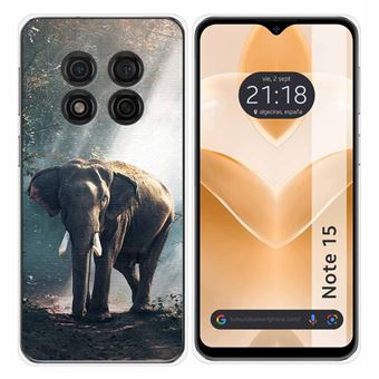Capa de silicone TUMUNDOSMARTPHONE para Ulefone Note 15 | desenhos elefante de - 1