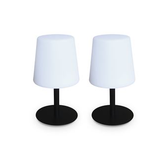 Candeeiro de Mesa LED sweeek para interior/exterior | 2 Unidades | Preto - 1
