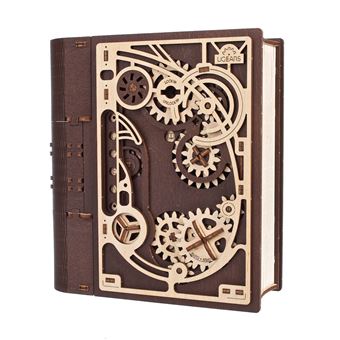 Puzzle 3D Ugears Livro dos Segredos | Madeira - 1