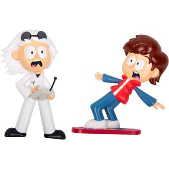 Autocolantes de parede Doc e Marty Regresso ao Futuro Back to the Future Comic Ons| 8 cm - 1
