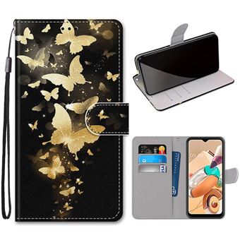 Capa Pu Magunivers | Vívida Padronizada com Alça Borboleta de Ouro para Lg K41S/K51S - 1