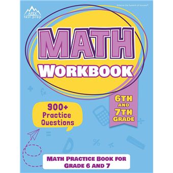 6Th And 7Th Grade Math Workbook - 1