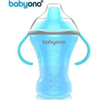 Copo Anti-Derramamento com Bico Rígido Baby Ono | 260Ml Azul - 1