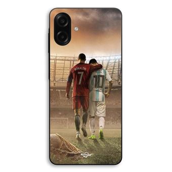 Capa Maniacase para Samsung Galaxy A07 | Cristiano Ronaldo Messi Goat - 1