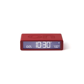Despertador Lexon FLIP Classic | vermelho - 1