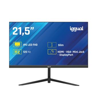 Monitor iggual ML21S | LED | FHD | 1 ms | 120 Hz | 21.5" | E - 1