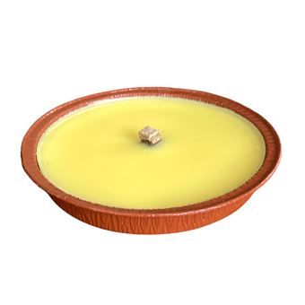 Recarga de Vela Chama Vermelha Citronela para Prato Terracota | Caixote 18 Unidades - 1