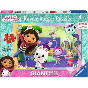 Puzzle Ravensburger Gabby's Dollhouse 03180 | 60 Peças - 1