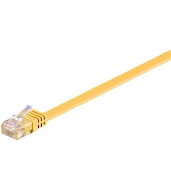 Cabo de Rede Goobay RJ-45 CAT6 1m | Amarelo - 1