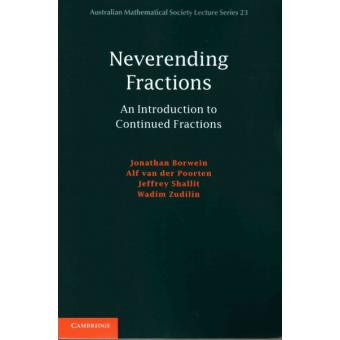 Neverending Fractions - An Introduction to Continued Fractions - Paperback - 2014 - 1