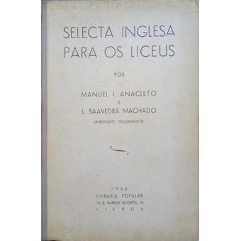 Selecta inglesa para os liceus. - 1
