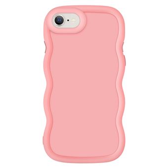 Capa Avizar para Apple iPhone SE 2022 | Silicone Rosa - 1