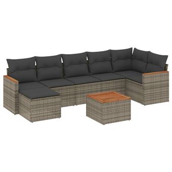 Conjunto de Mobiliário de Exterior VidaXL 3226193 - 1