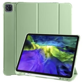 Capa Magunivers Pu com Porta Tripla e Porta Caneta Luz Verde para Apple Ipad Pro 11 Inch (2020)/(2018) - 1