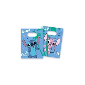 Sacos de papel para festa Decorata Party Disney Stitch | 4 unidades | 16x22cm - 1