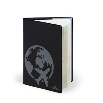 Capa para Passaporte Durable 214401 | Preto - 1