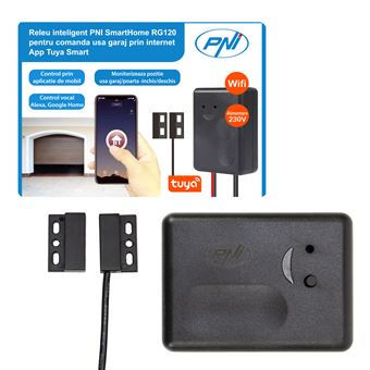 Relé Inteligente para Comando de Abertura de Porta PNI SmartHome RG120 Wi-Fi - 1