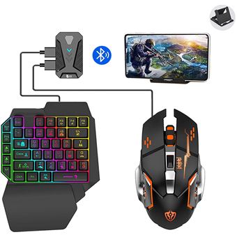 Kit Antiimpacto Gamer Mix Elite Bluetooth Pubg Teclado + Rato + Receptor para Xiaomi - 1