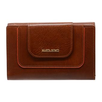 Carteira de Senhora MARTA PONTI RAINBOW B120701 em Conhaque/Multi - 1