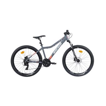 Bicicleta Watson Volga 1.0 | 27.5" | S | Cinza/Branco/Rosa Mate - 1