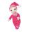 Peluche BABY born First Love Mini Cutie Bege e Rosa_0