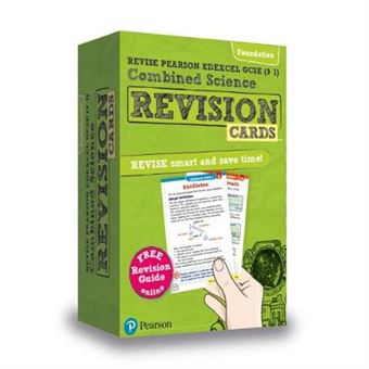 Pearson Revise Edexcel Gcse 91 Combined Science Foundation Revision Cards With Free Online Revision Guide For Home Learning, 2021 Assessments And 2022 Exams Revise Edexcel Gcse Science 16 - 1