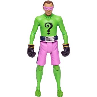 Figura McFarlane Riddler Enigma com luvas de Boxe Do Batman The Classic DC Series | 17 cm - 1