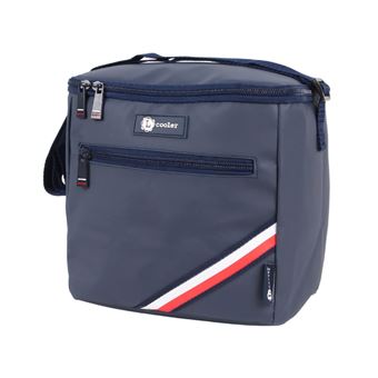 Lancheira Térmica L. COOLER | Azul Riscas | 8L - 1