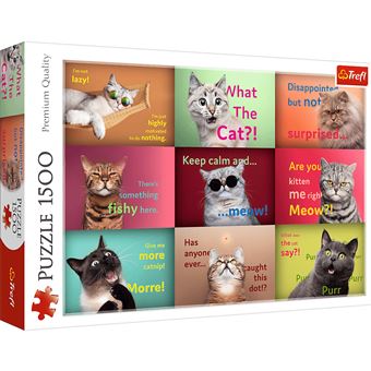 Puzzle Trefl Gato 26212 | 1500 Peças - 1