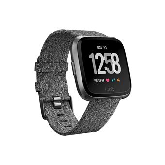 Smartwatch Fitbit Versa | Preto, Cinzento - 1