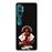 Capa Hapdey para Xiaomi Mi Note 10 - Note 10 Pro - CC9 Pro | Silicone Flexível em TPU | Design Senhora do diabo - helicópteros feitos sob encomenda - Transparente_0