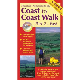 Coast To Coast Walk East Map And Guide Long Distance Walks Maps - 1