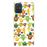 Capa Hapdey para Samsung Galaxy A71 | Silicone Flexível em TPU | Design Frutas felizes - Transparente_0
