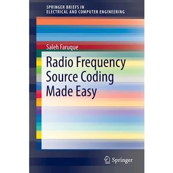 Radio Frequency Source Coding Made Easy - Paperback - 2015 - 1