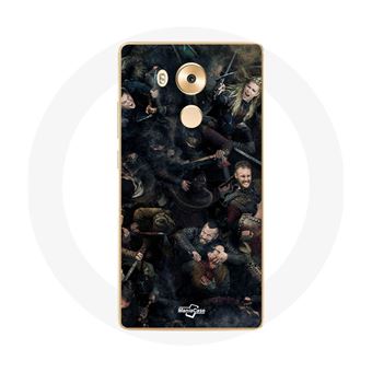 Capa Maniacase para Huawei Mate 8 Vikings Teaser Temporada 6 Anexar Personagens Arte - 1