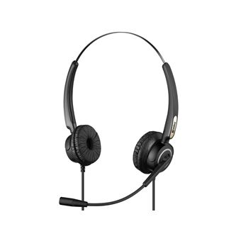 Auscultadores Sandberg USB Office Headset Pro Stereo | Preto - 1