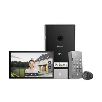 Intercomunicador Vídeo EZVIZ TP7 | Cinzento - 1