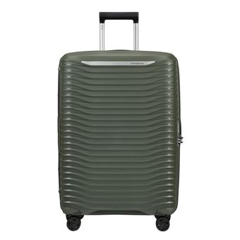 Mala de Viagem Média Samsonite Upscape | 68 cm | Expansível | 4 Rodas - Verde Tropa - 1