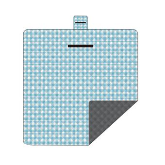 Manta de Piquenique Good Deal Azul | 200x200cm - 1