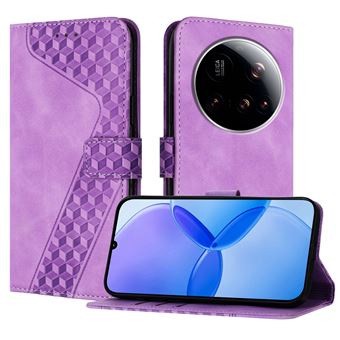 Capa FOXDOCK para Xiaomi 15 Ultra com Fecho Magnético | Resistente a Impactos e Quedas | Compartimentos para Cartões | Roxo - 1