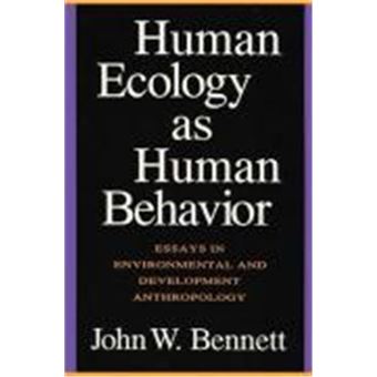 Human Ecology As Human Behavior - 1