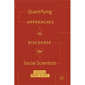 Quantifying Approaches To Discourse For Social Scientists - 1