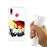Capa Hapdey para Huawei Y7 2019 - Y7 Prime 2019 Design Bandeira de Alemanha em Silicone Flexível e TPU_3