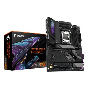 Motherboard GIGABYTE X870E AORUS ELITE WIFI7 | Preto - 1