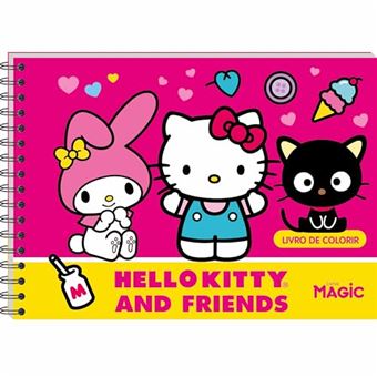 Hello Kitty - Livro De Colorir - 1