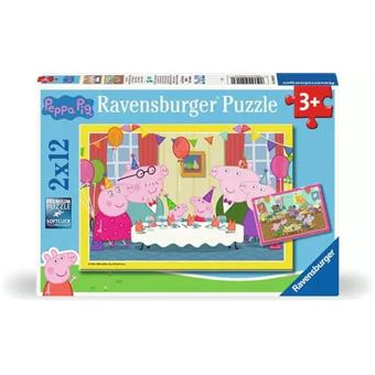 Puzzle Ravensburger Peppa Pig 12004017 | 12 Peças - 1